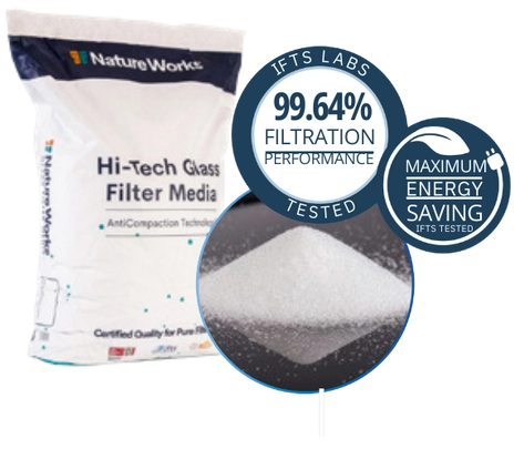 Atecpool Virgin Glass Filter Media