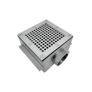Square Main Drain AISI 316