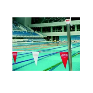 Backstroke poles and flag set