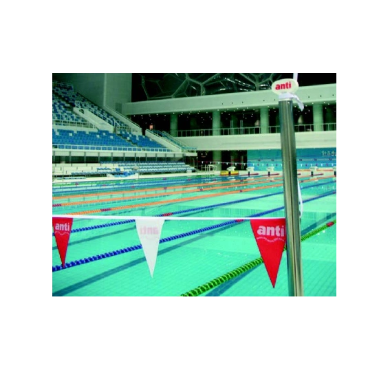 Backstroke poles and flag set