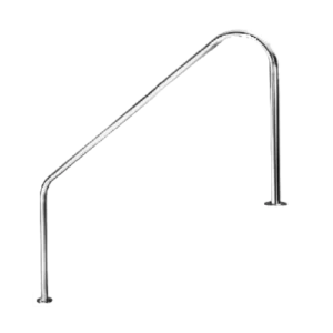 Exit Grab Rails Two Bends With Flange