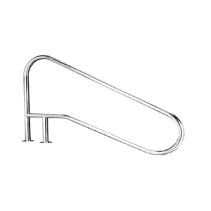 Pool Exit Grab Rail With flange