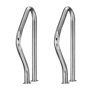 Two Piece Grab Rail with Flange